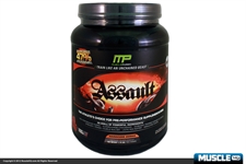 Today on MuscleHQ MusclePharm Assault Apple - 40 Servings and Free MP Shaker for First 50 Customers - $22
